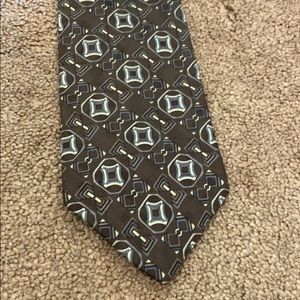 Austin Grey silk tie